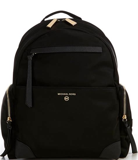 michael kors large black backpack|Michael Kors women backpack.